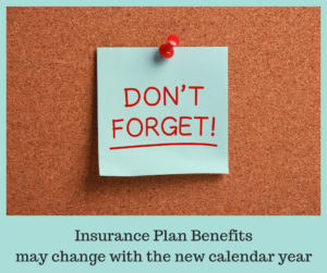 Insurance Reminder! - Symmetry Physical Therapy